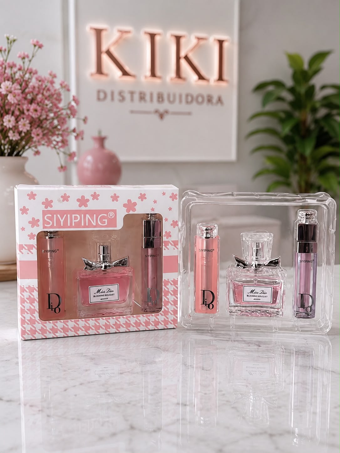 MINI PERFUME DIOR + GLOSS + LABIAL PH